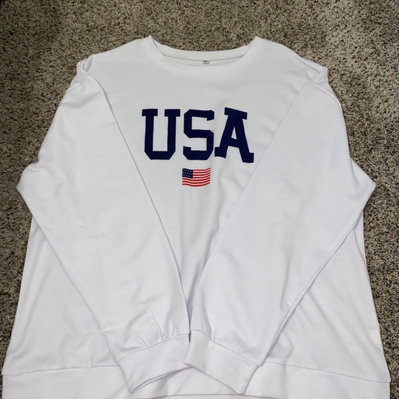 USA Lightweight Long Sleeve T-Shirt - Picture 2 of 4